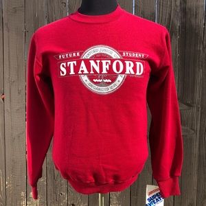 Vintage Stanford College Maroon Sweater Jerzees
